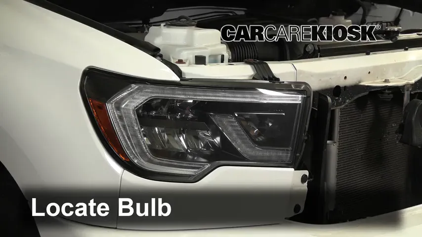 2020 Toyota Sequoia TRD Sport 5.7L V8 Lights Turn Signal - Front (replace bulb)